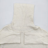 SOEJU カシミヤ混タートルネックカットソー サイズL 定価11000円 シアー インナー カットソー アイボリー レディース ソージュ【中古】5-1115M♪