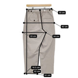 KURASHI&Trips 軽くてやわらかなリラックステーパードパンツ 春いちボトムス 903-70903157-X パンツ グレージュ レディース クラシアンドトリップス/北欧、暮らしの道具店【中古】6-0214G∞