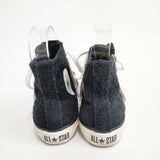 CONVERSE/SINME ALL STAR US Z HI ハイカットスニーカー 24.5cm スニーカー ブラック レディース コンバース/シンメ【中古】6-0208G◎