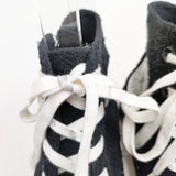 CONVERSE/SINME ALL STAR US Z HI ハイカットスニーカー 24.5cm スニーカー ブラック レディース コンバース/シンメ【中古】6-0208G◎