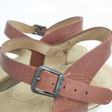dansko Tasha レザートラップサンダル サイズ38 3604270600 サンダル ブラウン レディース ダンスコ【中古】6-0426S◎