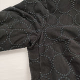 mina perhonen tambourine ra6396 サイズ36 定価136500円 ダウンコート ブラック レディース ミナペルホネン【中古】5-1213A♪