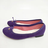 mina perhonen/repetto dop 定価35000円 サイズ36.5 バレエシューズ パープル レディース ミナペルホネン/レペット【中古】5-1123T◎
