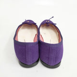 mina perhonen/repetto dop 定価35000円 サイズ36.5 バレエシューズ パープル レディース ミナペルホネン/レペット【中古】5-1123T◎
