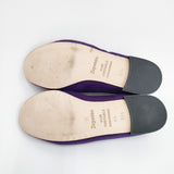 mina perhonen/repetto dop 定価35000円 サイズ36.5 バレエシューズ パープル レディース ミナペルホネン/レペット【中古】5-1123T◎