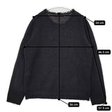 mina perhonen corona アルパカ混 va8129 プルオーバー セーター ニット ブラック レディース ミナペルホネン【中古】5-1228T∞