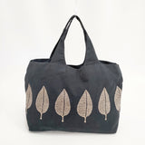 mina perhonen happa パニーニバッグ トートバッグ ネイビー レディース ミナペルホネン【中古】5-1123T◎