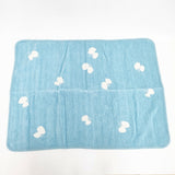 mina perhonen/KLIPPAN 未使用品 choucho シュニールコットンブランケットミニ ブランケット ミズイロ レディース ミナペルホネン/クリッパン【中古】5-1123T◎