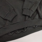 veritecoeur VCC-451 ドローコードウェットプルオーバー コットン 裏起毛 スウェット ブラック レディース ヴェリテクール【中古】5-1218T∞