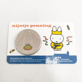 miffy nijntje ミッフィー生誕65周年記年 2EUROメダル 60周年記念コインカードセット コイン シルバー レディース ミッフィー【中古】6-0204G◎