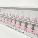miffy ミッフィー 未使用 ガーランドライト ストリングライト 10連 日本未発売 照明 ピンク ホワイト【中古】5-1108G♪