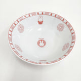miffy 未使用品 miffy style限定 どんぶり 中華食器 皿 ホワイト レッド レディース ミッフィー【中古】6-0204G◎