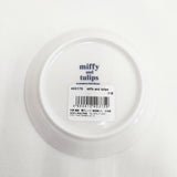 miffy 未使用 フラワーミッフィー 蕎麦ちょこ みっふぃーおやつ堂 鎌倉 豆皿 チューリップ 4点セット 皿 多色 レディース ミッフィー【中古】6-0204G◎