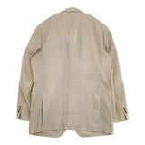 PAUL STUART ウール リネン シルク 3ボタン テーラードジャケット ベージュ メンズ ポールスチュアート【中古】6-0121M∞
