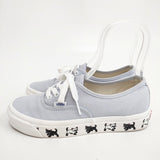 VANS オーセンティック44DX BS FRIEND GRAY 24cm ネコ スニーカー ミズイロ レディース バンズ【中古】6-0208G◎