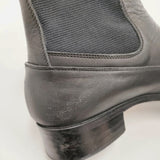 BEAUTIFUL SHOES ボタンドサイドゴアブーツ サイズ24cm ブーツ ブラック レディース ビューティフルシューズ【中古】5-1206G◎