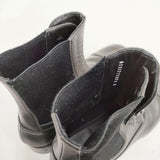 BEAUTIFUL SHOES ボタンドサイドゴアブーツ サイズ24cm ブーツ ブラック レディース ビューティフルシューズ【中古】5-1206G◎