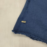 maturely カットオフ プルオーバー ジャージー 定価23100円 スウェット 24AW ブルー レディース マチュアリー【中古】6-0215M∞