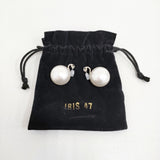 IRIS47 bubble peal earring バブルパールイヤリング 定価11000円 イヤリング ホワイト レディース イリスフォーセブン【中古】5-1115G♪