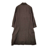 YAECA WRITE ウールコートワンピース 165214 サイズM ワンピース ブラウン レディース ヤエカ ライト【中古】5-1214T♪