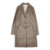 ANTEPRIMA 羊革 ラムレザー コート グレージュ レディース アンテプリマ【中古】5-1228T∞