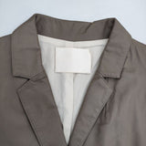 ANTEPRIMA 羊革 ラムレザー コート グレージュ レディース アンテプリマ【中古】5-1228T∞