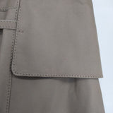 ANTEPRIMA 羊革 ラムレザー コート グレージュ レディース アンテプリマ【中古】5-1228T∞