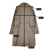 ANTEPRIMA 羊革 ラムレザー コート グレージュ レディース アンテプリマ【中古】5-1228T∞