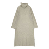 evam eva カシミヤハイネックニットワンピース E173K101 ワンピース グレー レディース エヴァムエヴァ【中古】5-1228T∞