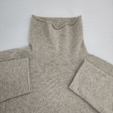 evam eva カシミヤハイネックニットワンピース E173K101 ワンピース グレー レディース エヴァムエヴァ【中古】5-1228T∞