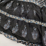 Freada キルトステッチハンドスクリーンワンピース 1814252400055 エスニック ワンピース ネイビー レディース フリーダ【中古】5-1115M♪