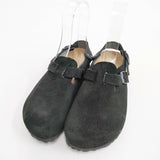 BIRKENSTOCK ボストン 24cm シューズ・靴 ブラック レディース ビルケンシュトック【中古】6-0208G◎