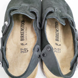BIRKENSTOCK ボストン 24cm シューズ・靴 ブラック レディース ビルケンシュトック【中古】6-0208G◎
