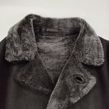 umii 908/45R/45rpm ムートン レザー サイズ5 ジャケット ブラック レディース ウミフォーティーファイブアールピーエム【中古】5-1213A♪