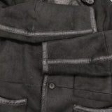 umii 908/45R/45rpm ムートン レザー サイズ5 ジャケット ブラック レディース ウミフォーティーファイブアールピーエム【中古】5-1213A♪