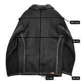 umii 908/45R/45rpm ムートン レザー サイズ5 ジャケット ブラック レディース ウミフォーティーファイブアールピーエム【中古】5-1213A♪