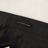 JURGEN LEHL J0122FPM681 コットン サイズL 日本製 タック テーパード パンツ ブラック レディース ヨーガンレール【中古】6-0215G∞