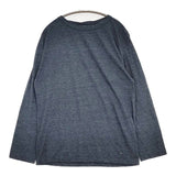 45R/45rpm ONLINE ORIGINALの908Tシャツ サイズ4 長袖Ｔシャツ カットソー ロンＴ ネイビー メンズ フォーティーファイブアールピーエム【中古】6-0121M∞