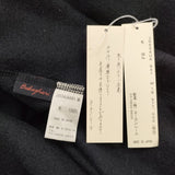 babaghuri 新品 日本製 ウール リボン 定価77000円 J0534UA641 ワンピース ブラック レディース ババグーリ【中古】5-1115T♪