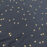 かぐれ 小花ドロストプルオーバー 定価15400円 GAA5-23S023 ワイド ドロップショルダー ブラウス シャツ 25SS ネイビー レディース かぐれ【中古】6-0407S♪