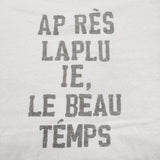 NATURAL LAUNDRY シャンカールラグランPO 定価9680円 長袖Ｔシャツ カットソー ロンＴ 25SS ホワイト レディース ナチュラルランドリー【中古】5-1115M♪