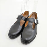 MOONSTAR 未使用品 SKOOLER Tストラップシューズ メリージェーン レザー 定価22000円 23cｍ パンプス ブラック レディース ムーンスター【中古】6-0208G◎