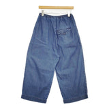 STAMP AND DIARY SDC307ES59 ウエストタックワイドデニムパンツ 定価22000円 デニムパンツ ブルー レディース スタンプ アンド ダイアリー【中古】6-0125G∞