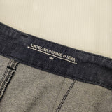 IENA Reactive Dye デニムトラペーズ SK ロングスカート ブルー レディース イエナ【中古】6-0125M∞