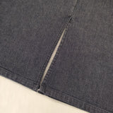 IENA Reactive Dye デニムトラペーズ SK ロングスカート ブルー レディース イエナ【中古】6-0125M∞