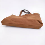 Bonpoint ペイズリーリバティリバーシブルトート 定価35200円 コーデュロイ トートバッグ ネイビー ブラウン レディース ボンポワン【中古】5-1115T♪