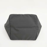 Herve Chapelier 707C コーデュラ舟型トートM ノワール×モカ トートバッグ ブラック ブラウン レディース エルベ・シャプリエ【中古】5-1123G◎