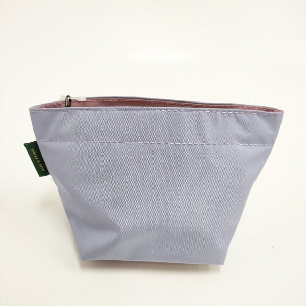 Herve Chapelier 新品 927N ナイロン舟型ポーチM 定価12980円 ポーチ ラベンダー ピンク レディース エルベ・シャプリエ【中古】5-1123G◎