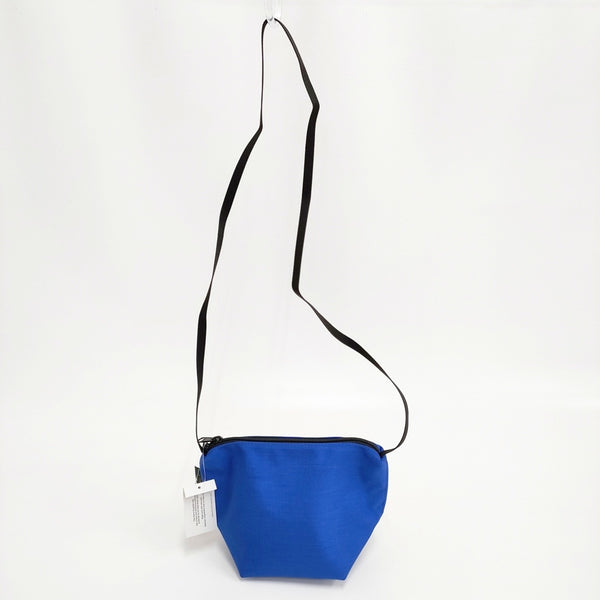 Herve Chapelier 新品 2885C コーデュラナイロン舟型ショルダーS アンディゴ 定価31680円 ショルダーバッグ ブルー レディース エルベ・シャプリエ【中古】5-1123G◎