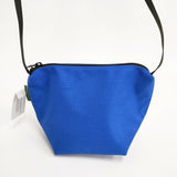 Herve Chapelier 新品 2885C コーデュラナイロン舟型ショルダーS アンディゴ 定価31680円 ショルダーバッグ ブルー レディース エルベ・シャプリエ【中古】5-1123G◎